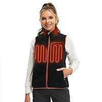 Algopix Similar Product 14 - CONQUECO Womens Heated Fleece Vest