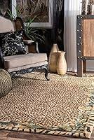 Algopix Similar Product 18 - nuLOOM Skin Contemporary Leopard Area