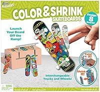 Algopix Similar Product 10 - RoseArt RoseArt SuperShrink Skateboard