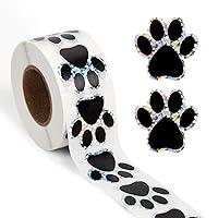 Algopix Similar Product 17 - 500pcs Paw Print Sticker 1 Inch