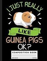 Algopix Similar Product 6 - I Just Really Like Guinea Pigs Ok