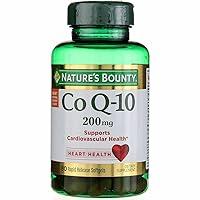 Algopix Similar Product 5 - Natures Bounty CoQ10 200 mg QSorb