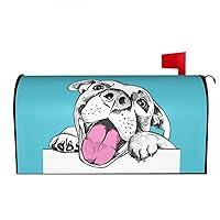 Algopix Similar Product 12 - Cheerful Puppy Mailbox Covers Magnetic