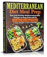 Algopix Similar Product 19 - Mediterranean Diet Meal Prep Easy and