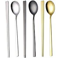 Algopix Similar Product 9 - Korean Chopsticks and Spoon Set