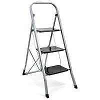 Algopix Similar Product 16 - Delxo NonSlip 3 Step Stool Folding