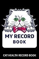 Algopix Similar Product 3 - My Record Book Cat Health Record Book