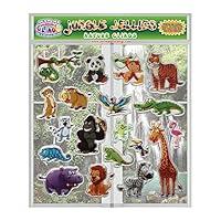 Algopix Similar Product 10 - Jungle Animal Gel Window Clings for