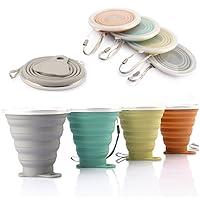 Algopix Similar Product 18 - MEFAN Silicone Collapsible Travel Cup