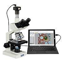 Algopix Similar Product 5 - OMAX 40X2000X Digital Lab Trinocular