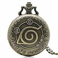 Algopix Similar Product 8 - MJIFEI Pocket Watch Vintage Bronze