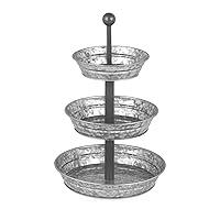 Algopix Similar Product 12 - Hallops 3 Tier Serving Tray 
