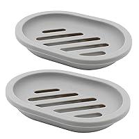 Algopix Similar Product 12 - Topsky 2Pack Soap Dish with Drain