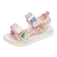 Algopix Similar Product 11 - Toddler Little Kid Girls Comfy Sandals