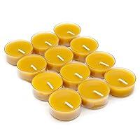 Algopix Similar Product 20 - 100 Pure Raw Beeswax Tea Lights