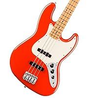 Algopix Similar Product 9 - Fender Player II Jazz Bass  Coral Red