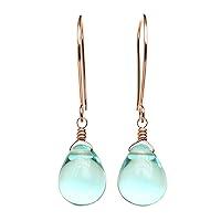 Algopix Similar Product 20 - Kahili Creations Sky Blue Earrings