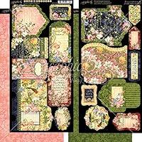Algopix Similar Product 18 - Graphic 45 Floral Shoppe Tags & Pockets