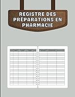 Algopix Similar Product 2 - Registre des prparations en pharmacie