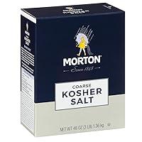 Algopix Similar Product 17 - Morton Coarse Kosher Salt 3 lbs dark