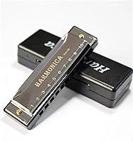 Algopix Similar Product 15 - Beginners Harmonica 10 Holes Key Of C