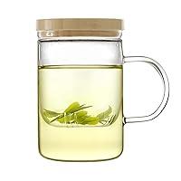 Algopix Similar Product 14 - Emoi Glass Tea Cup with Infuser and