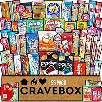 Algopix Similar Product 19 - CRAVEBOX Snack Box 55 Count Easter