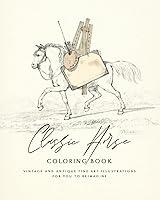 Algopix Similar Product 5 - Classic Horse Coloring Book for Adults