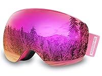 Algopix Similar Product 13 - AKASO OTG Ski Goggles Snowboard