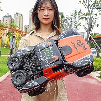 HAIBOXING 2997A Brushless RC Cars 1/12 Scale 4WD Remote Control Truck with  Independent ESC, Fast RC Cars 45 MPH Max Speed RTR Off-Road RC Cars for
