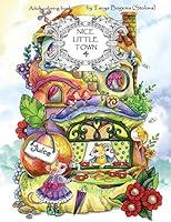 Algopix Similar Product 9 - Nice Little Town Adult Coloring Book