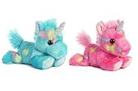 Algopix Similar Product 4 - Aurora Bundle of 2 Stuffed Beanbag