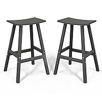 Algopix Similar Product 3 - Costaelm AllWeather Bar Stools Set of