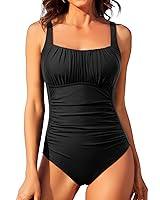 Algopix Similar Product 10 - Aqua Eve One Piece Bathing Suit for