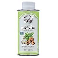 Algopix Similar Product 1 - La Tourangelle Pesto Infused Oil