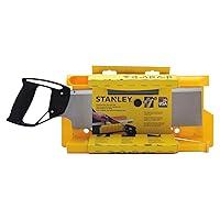 Algopix Similar Product 9 - STANLEY Miter Box with Saw (20-600)