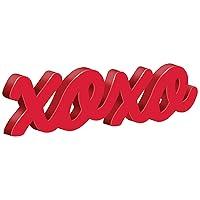 Algopix Similar Product 14 - Red MDF XOXO Sign  388 x 13 1