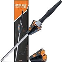Algopix Similar Product 16 - Orange Ninja Knife Honing Rod 10inch