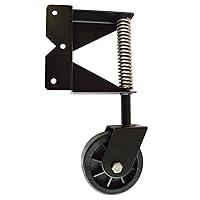 Algopix Similar Product 7 - Black Stainless Steel Gate Wheel for