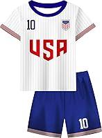 Algopix Similar Product 18 - HUKZIATU Soccer Jerseys for Kids Sports