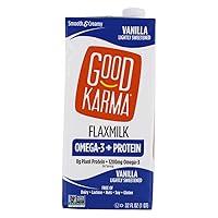 Algopix Similar Product 12 - Good Karma Non Dairy Vanilla Flaxmilk