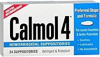 Algopix Similar Product 16 - Calmol 4 Hemorrhoidal Suppositories 24