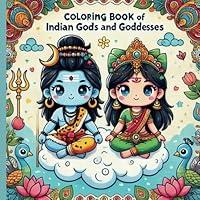 Algopix Similar Product 9 - Coloring Book of Indian Gods and