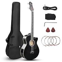 Algopix Similar Product 18 - Ktaxon 4 String Acoustic Bass Guitar