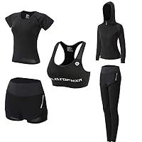 Algopix Similar Product 15 - JULYS SONG Workout Outfit Set for