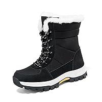 Algopix Similar Product 15 - NIYAOSM Snow Boots for Women Minimalist