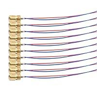 Algopix Similar Product 14 - DTOL 10pcs 5V 650nm 5mW Red Dot Laser