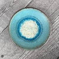 Algopix Similar Product 16 - Geode Ring Dish in Turquoise Fused