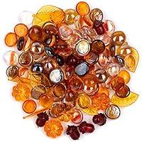 Algopix Similar Product 1 - Harvest Mix Marbles with Pumpkins