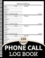 Algopix Similar Product 3 - Phone Call Log Book Phone Call and